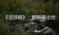《足球报》：朝鲜退出世预赛 此前战绩无效