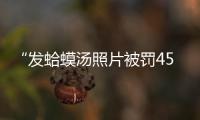 “发蛤蟆汤照片被罚45万”后续

：餐馆老板已提起行政诉讼