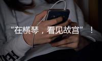 “在横琴	，看见故宫”！这场活动有数字故宫体验展→
