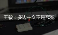 王毅
�：多边主义不是冠冕堂皇的口号�，更不能成为推行单边行径的包装