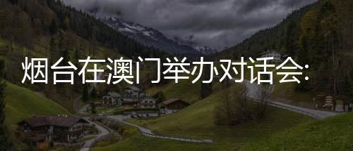 澳门在烟累计投资项目73个