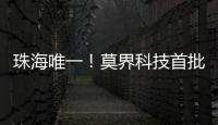 珠海唯一	！莫界科技首批入选省级名单
