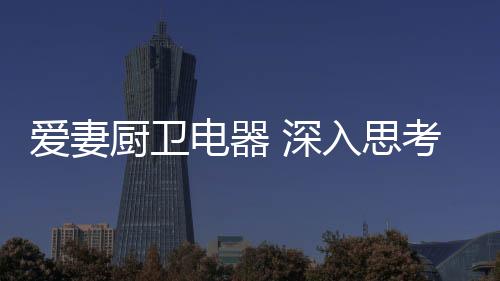 与普通厨卫电器不同的厨卫是