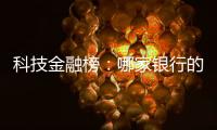 科技金融榜：哪家银行的“科技金融施工图”进度最快？