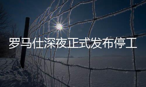 近段时间公司停工停产