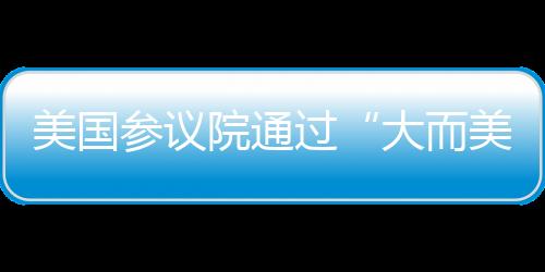 参议院通过的这版法案还规定