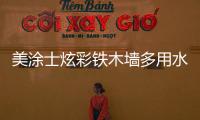 美涂士炫彩铁木墙多用水漆，一款新型水性环保涂料!