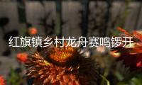 红旗镇乡村龙舟赛鸣锣开赛，归侨侨眷同舟共济展风采