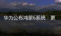 华为公布鸿蒙6系统：更开放、更流畅	、更智能