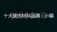 十大装饰材料品牌：小编诠释装饰材料的视觉语言要素