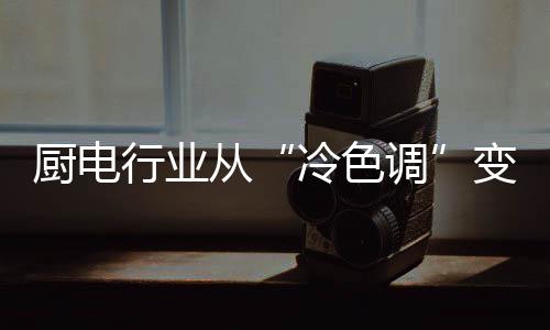 厨电从变市场规模为356亿元