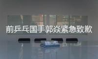 前乒乓国手郭焱紧急致歉！陈熠3