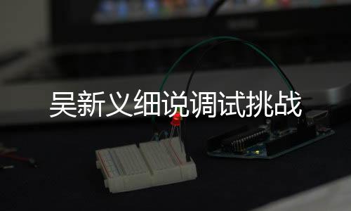 最后编写的吴新调试程序