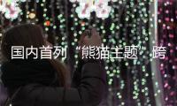 国内首列“熊猫主题”跨座式单轨列车亮相重庆