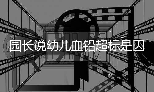 儿血根据血铅标准认定