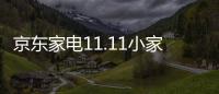 京东家电11.11小家电3000万台销量再次刷新纪录