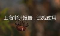 上海审计报告：违规使用21亿元土地补偿费，消费券出现乱象