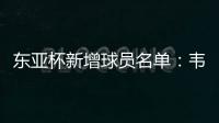 东亚杯新增球员名单：韦世豪刘彬彬等国脚在列