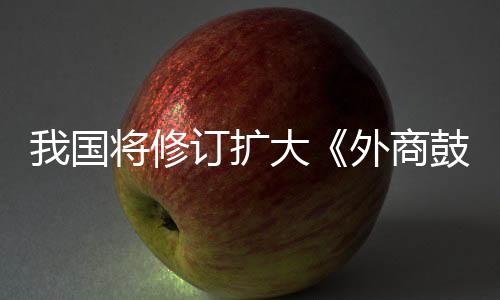 国将鼓励正在进行修改完善