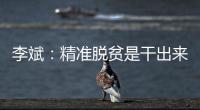 李斌�：精准脱贫是干出来的