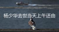 杨少华去世当天上午还由儿子推轮椅在饭店剪彩�，店家：当时状态挺好
