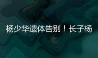 杨少华遗体告别	
！长子杨威悲痛，摔盆打幡大喊：爸爸一路走好	！