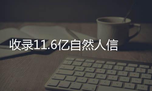 征信高效的收录金融基础设施