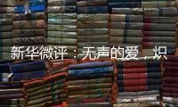 新华微评	：无声的爱
，炽热的中国心