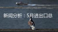新闻分析：5月进出口总值略有回调，怎么看	？