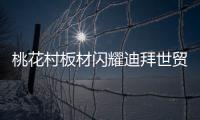 桃花村板材闪耀迪拜世贸中心，以匠心品质征服国际市场