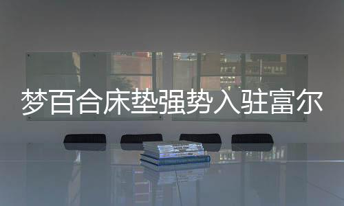 而是梦百通过自主研发的