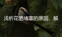 浅析花洒堵塞的原因、解决办法及注意事项