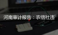 河南审计报告：农信社违规异地贷款498亿元，灾后重建资金出现问题