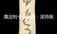 清洁剂十大品牌：坚持就是胜利