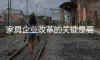 家具企业改革的关键是要走得正，走得稳