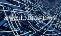 家居设计，因为深色所以奢华!