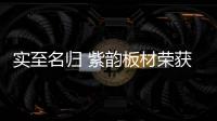 实至名归 紫韵板材荣获“中国十大品牌”称号