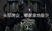 头部房企�，哪家拿地最少
