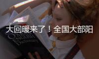 大回暖来了！全国大部阳光当道，周三起长江以北掀气温创新高浪潮