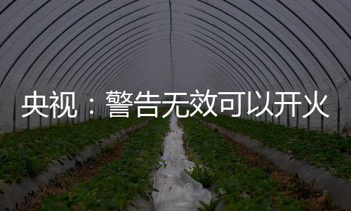 央视有底中国终于硬气了