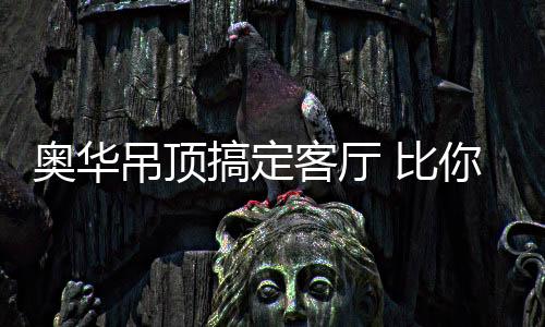 首先看到的奥华就是客厅