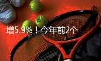 增5.9%	！今年前2个月广东实际使用外资233.1亿元