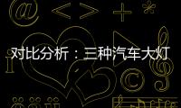 对比分析：三种汽车大灯的优势与劣势