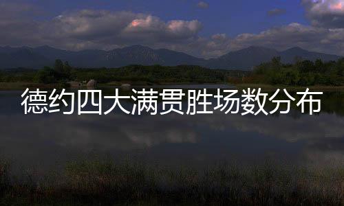 场数4次夺冠分布法网