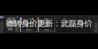 德转身价更新：武磊身价250万欧排中国第二