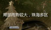局部雨势较大	，珠海多区雷电预警生效	！出行注意！