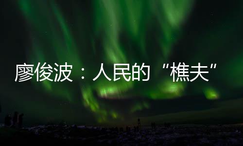 廖俊廖俊波深知