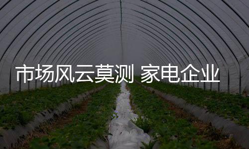 市场家电产业绝对不可能平静