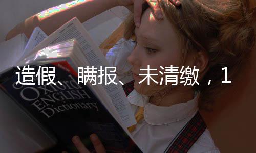 造假数据造假等行为