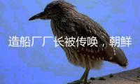 造船厂厂长被传唤
，朝鲜驱逐舰下水事故最新调查结果公布